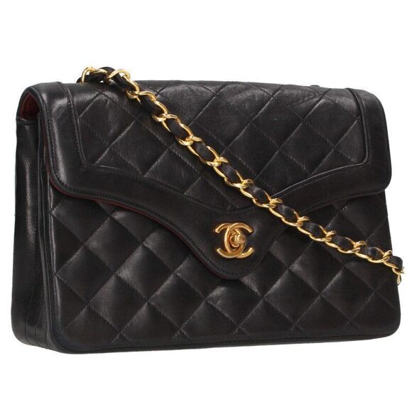 Chanel Handbags - Chanel Mini Matelasse Lambskin Chain Shoulder Bag Women